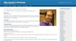 Desktop Screenshot of hewner.com